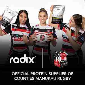 Counties Manukau and Radix Nutrition Announce Official Protein Partnership