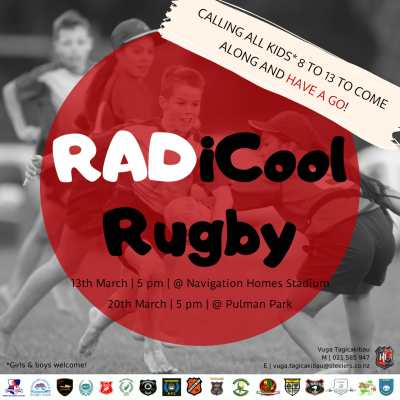 ‘Have a Go’ RADIcool Rugby days launched